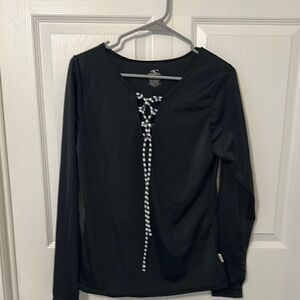 O'Neill Black Tie Front Sun shirt